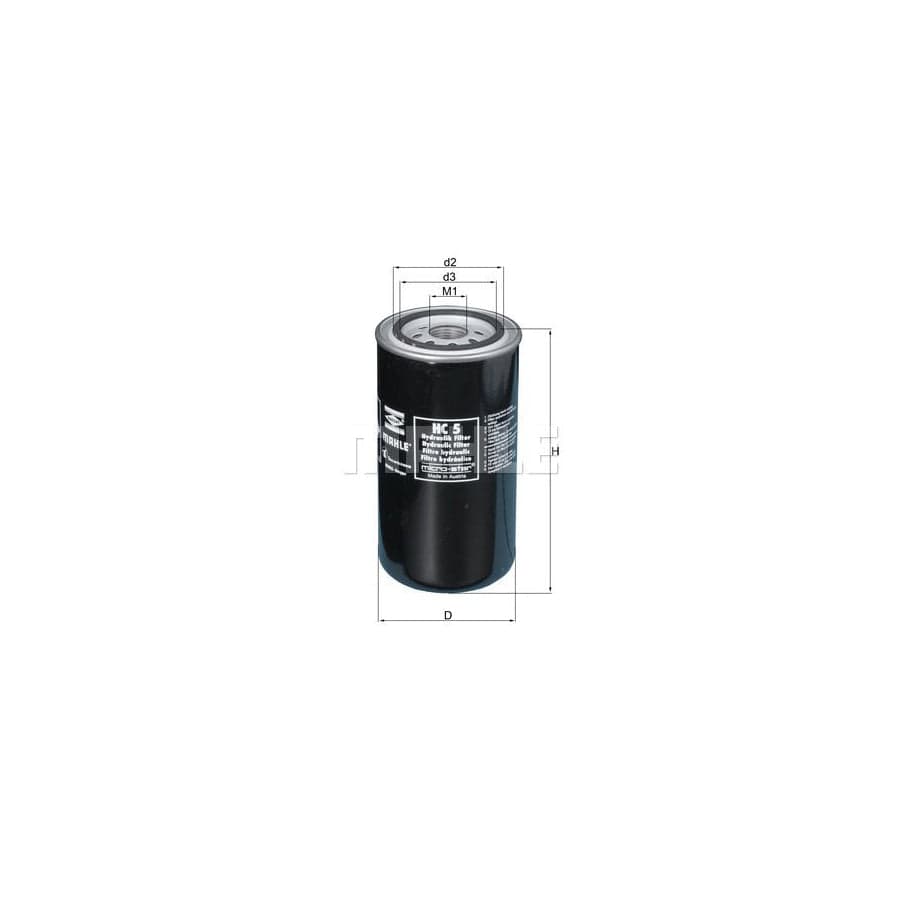 Knecht Hc 64 Hydraulic Filter, Automatic Transmission