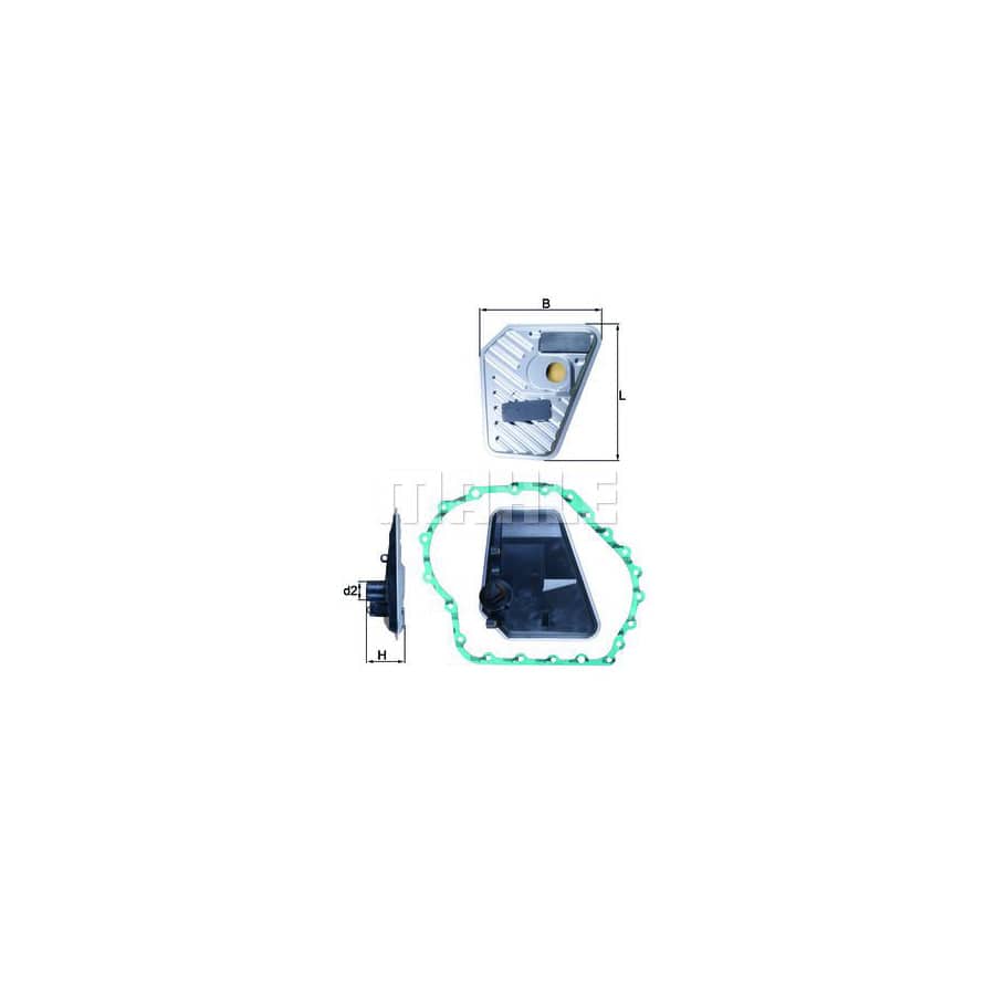 Knecht Hx 168D Hydraulic Filter, Automatic Transmission