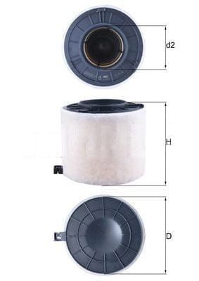 KNECHT LX4410 Air Filter