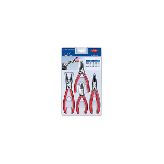 Knipex KPX002003V02 Circlip Plier Set, 4 Piece