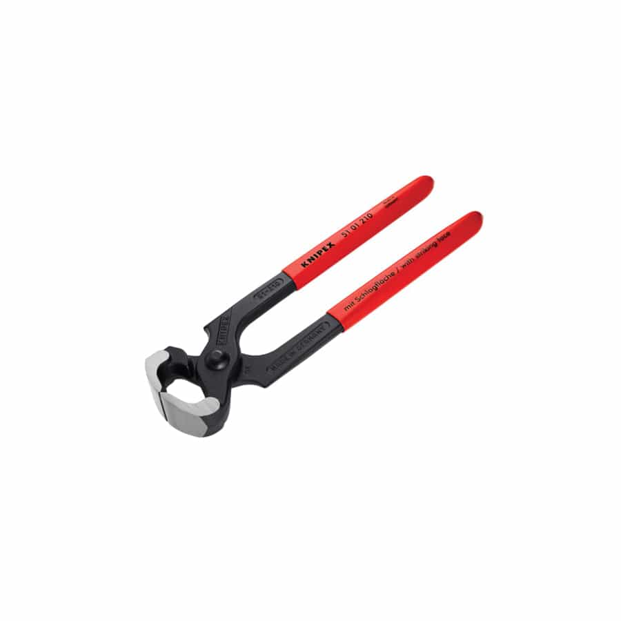Knipex KPX5101210 Hammerhead Style Carpenter's Pincers PVC Grip 210mm (8.1/4in)
