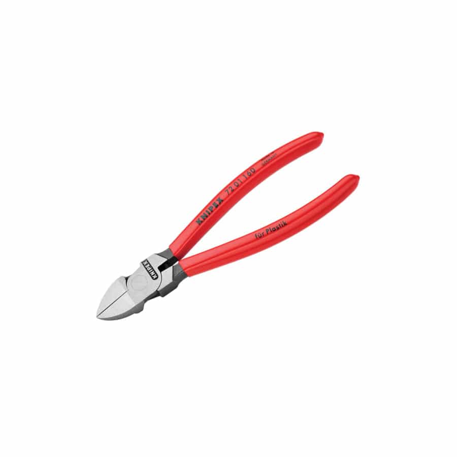Knipex KPX7201160 Diagonal Cutters for Plastics PVC Grip 160mm