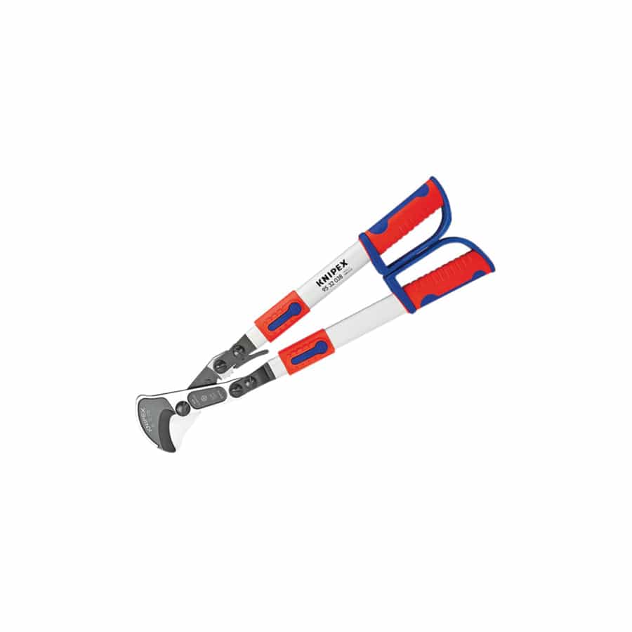 Knipex KPX9532038 Ratchet Cable Cutters with Telescopic Handles 570-770mm