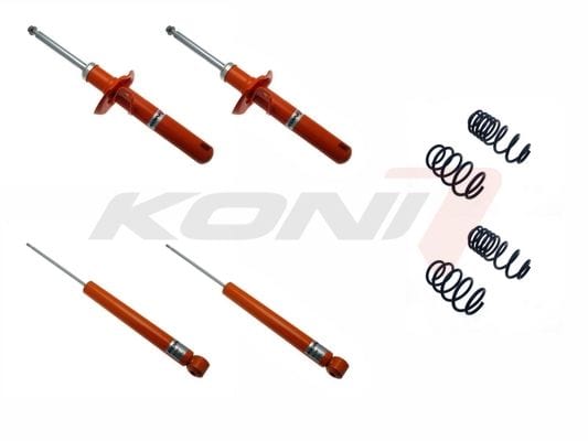 KONI 1120-1762 Suspension Kit, Coil Springs / Shock Absorbers for Seat Leon II Hatchback (1P1)