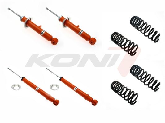 KONI 1120-4354 Suspension Kit, Coil Springs / Shock Absorbers for Lexus Is I Sportcross (Xe10)