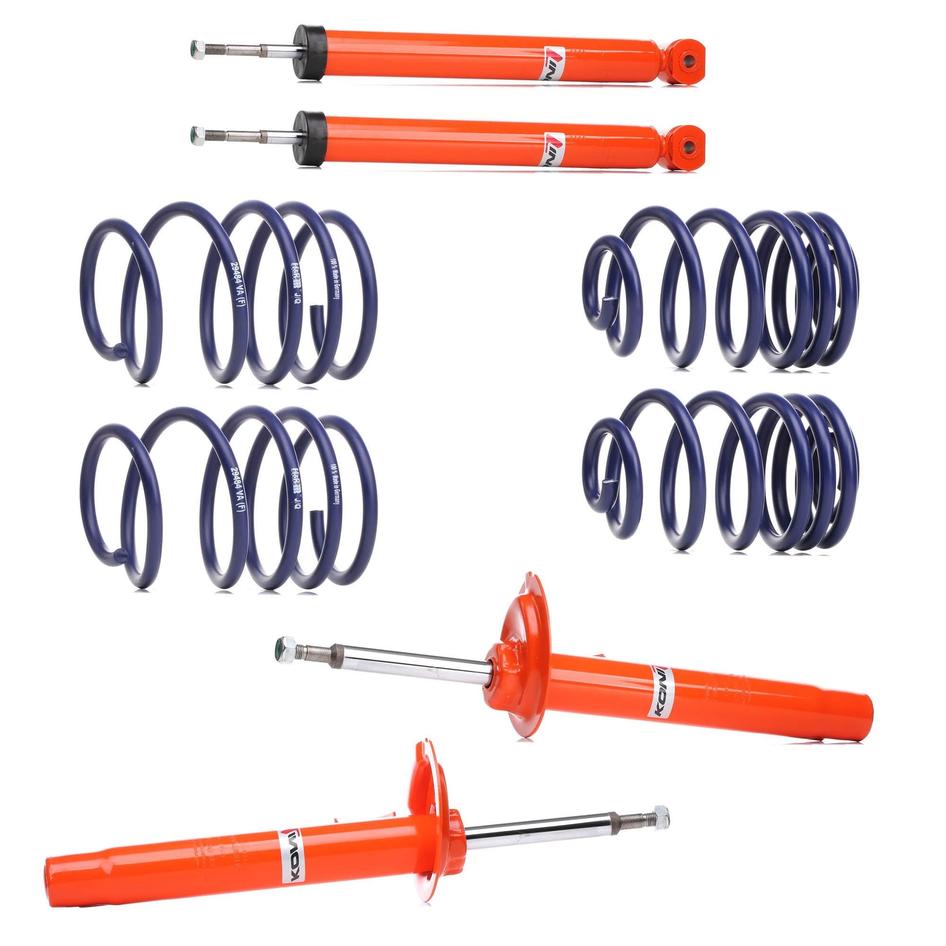 KONI 1120-4841 Suspension Kit, Coil Springs / Shock Absorbers for BMW 3 Series