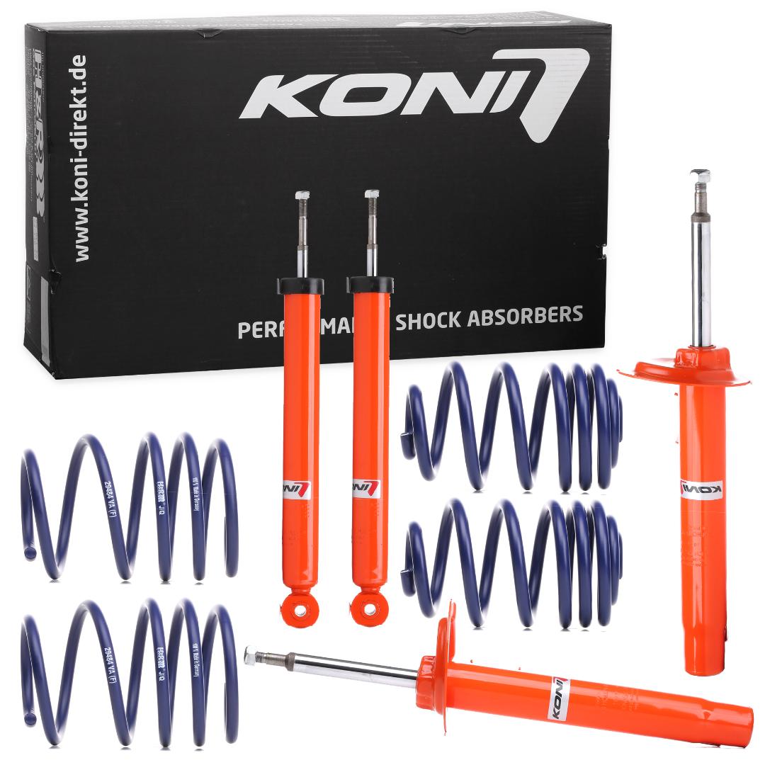 KONI 1120-4841 Suspension Kit, Coil Springs / Shock Absorbers for BMW 3 Series