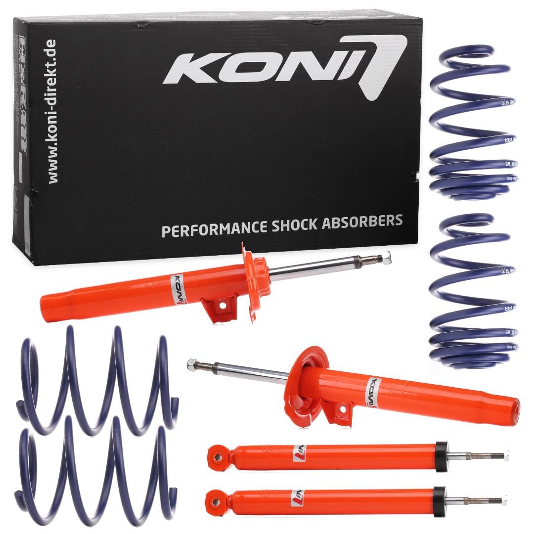 KONI 1120-4851 Suspension Kit, Coil Springs / Shock Absorbers for BMW 3 Series
