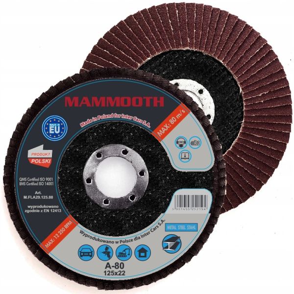 MAMMOOTH MFLA2912580B Multi-Grinder Mounting Plate