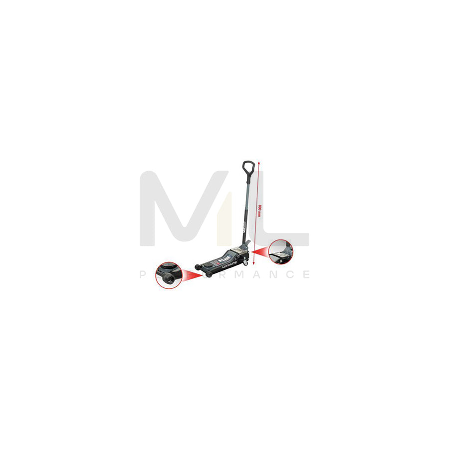 KS TOOLS 161.0368 Jack 3t, Hydraulic, Passenger cars, SUVs, Trolley jack