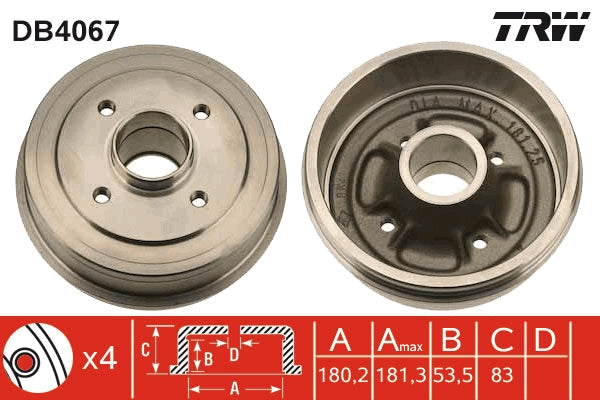 HERTH+BUSS JAKOPARTS J3220563 Brake Caliper