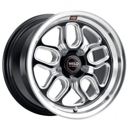 Weld S152B0067P51 Laguna Drag S152 Wheel 15x10 5x114.3 ET50 BS7.5 Gloss Black MIL - DIA
