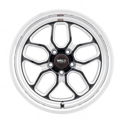 Weld S10778067450 Laguna S107 Wheel 17x8 5x114.3 ET0 BS4.5 Gloss Black MIL - DIA