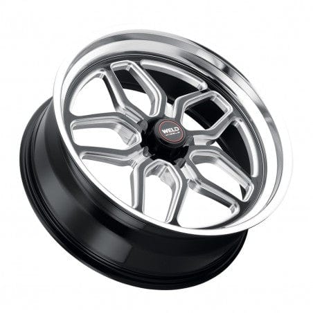 Weld S10776063400 Laguna S107 Wheel 17x6 5x120.65 ET13 BS4 Gloss Black MIL - DIA