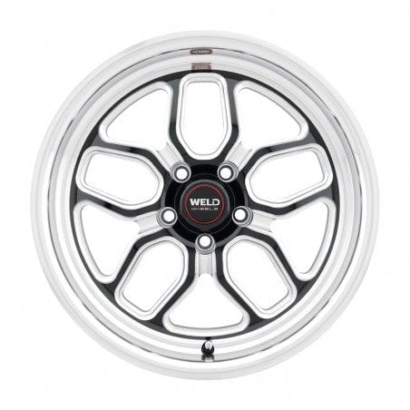 Weld S10778073450 Laguna S107 Wheel 17x8 5x127 ET0 BS4.5 Gloss Black MIL - DIA