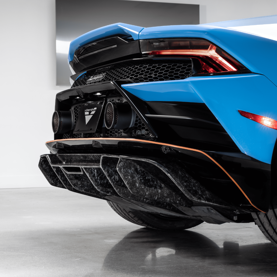 Vorsteiner 3055LOV Lamborghini Huracan EVO Monza Edizione Rear Diffuser (Carbon Matrix)