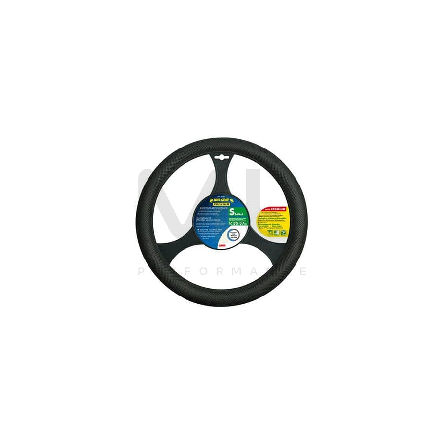 LAMPA Air-Grip 33110 Steering wheel cover Black, Ø: 35-37cm, TPE (thermoplastic elastomer)