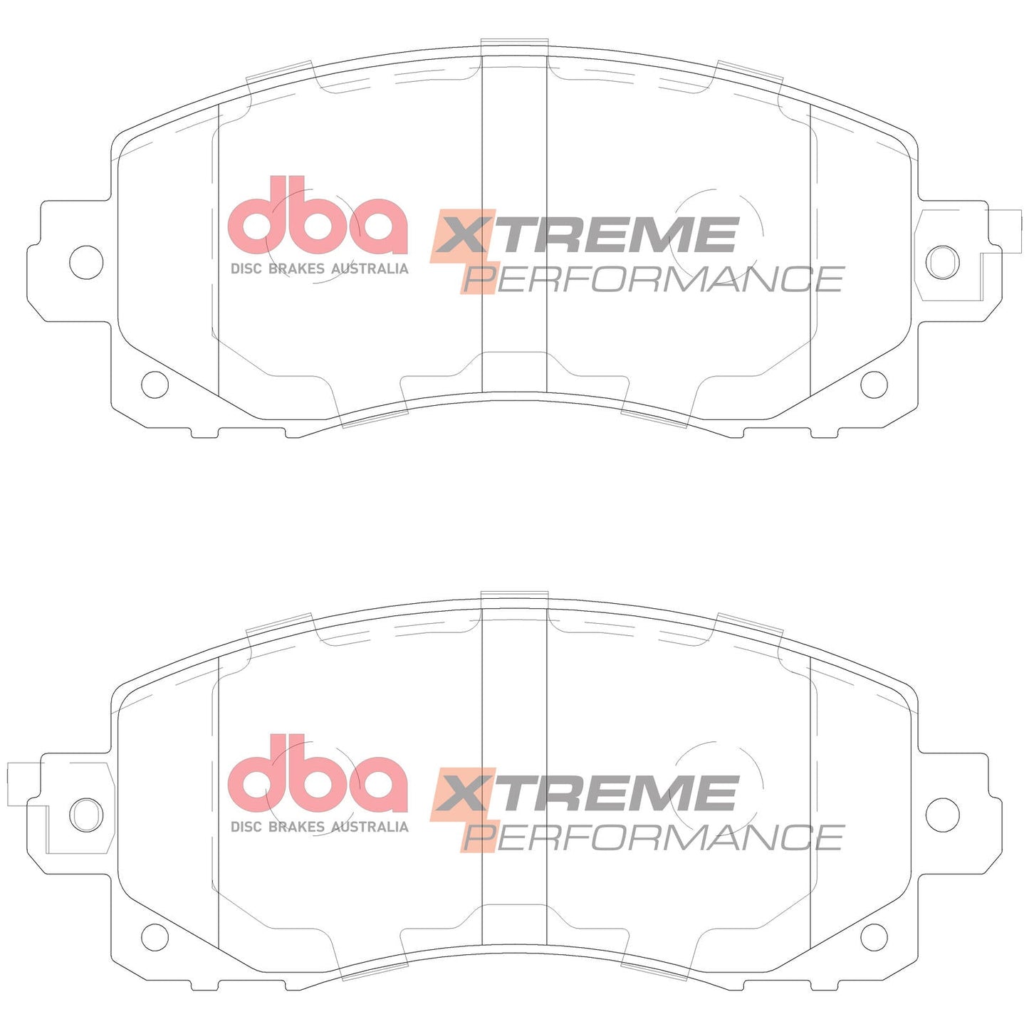 DBA DB15042XP High Performance Brake Pad Set