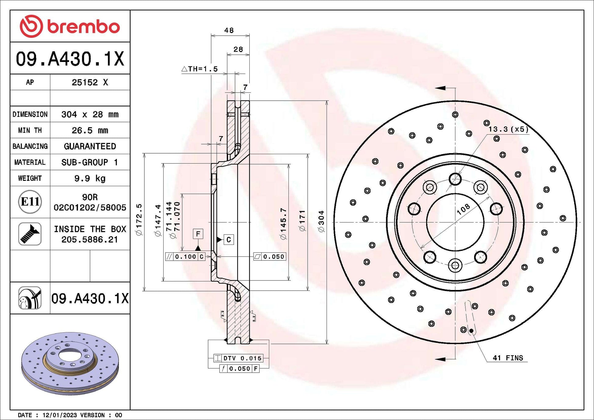 BBP 15636BBP Disc Brake Caliper Repair Kit