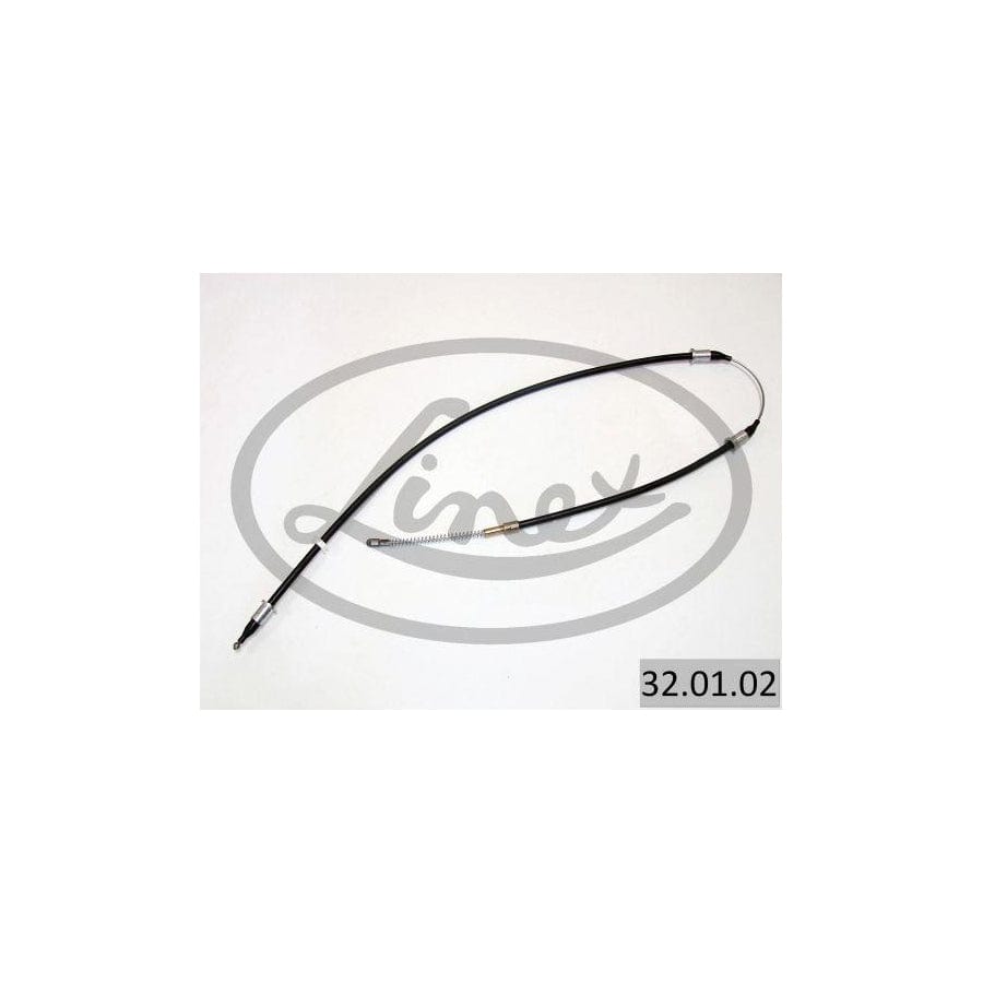 Linex 32.01.02 Cable, Service Brake for Opel Corsa