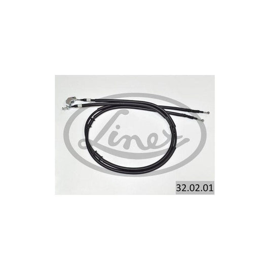 Linex 32.02.01 Cable, Service Brake for Opel Astra H Caravan (A04)