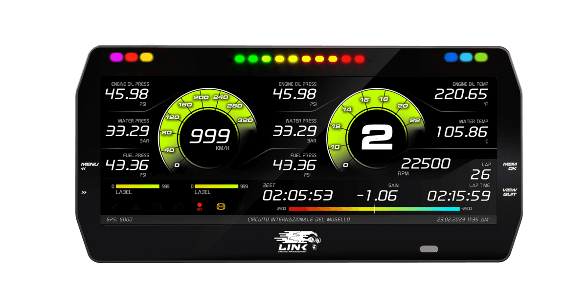 LINK ECU 100-0177 DASH LINK MXT STRADA 10" (RACE EDITION)