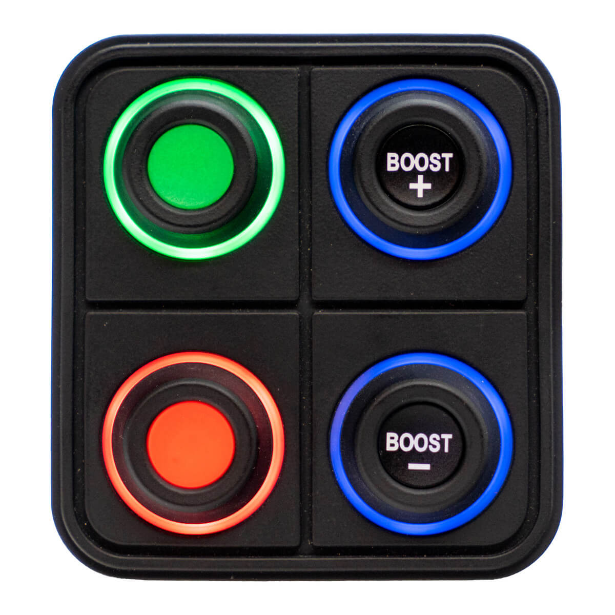 LINK ECU 101-0234 4 KEY (2X2) CAN KEYPAD WITH INTERCHANGEABLE 15MM INSERTS (SOLD SEPARATELY)