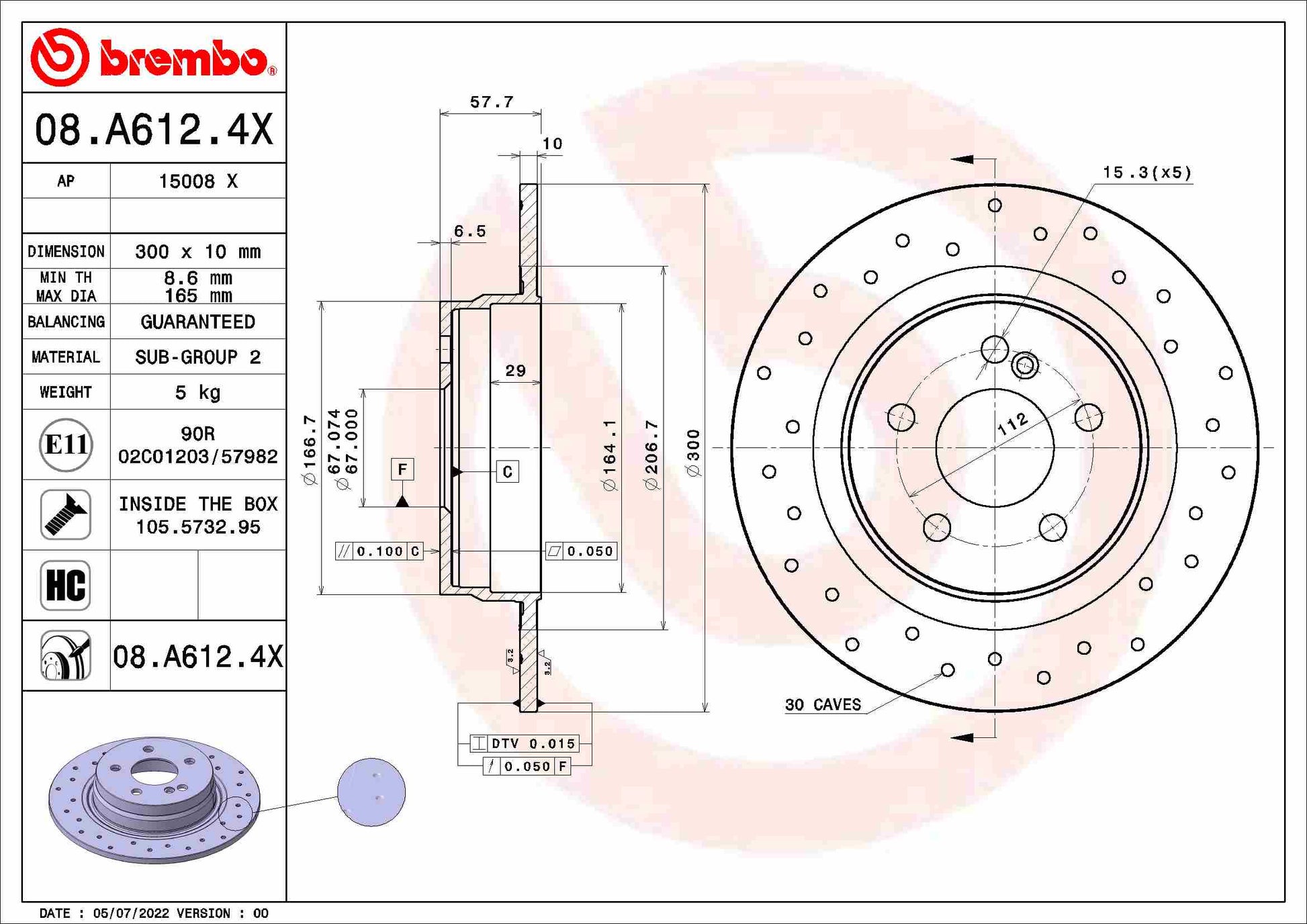 BBP 15548BBP Disc Brake Caliper Repair Kit