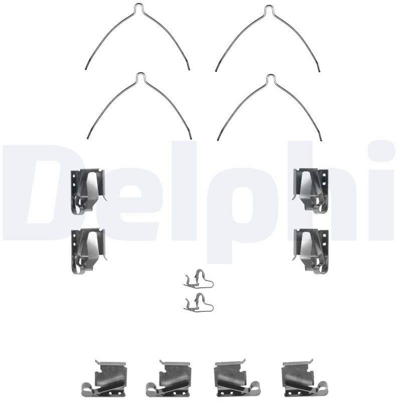 DELPHI LX0265 Disc Brake Pad Accessory Kit