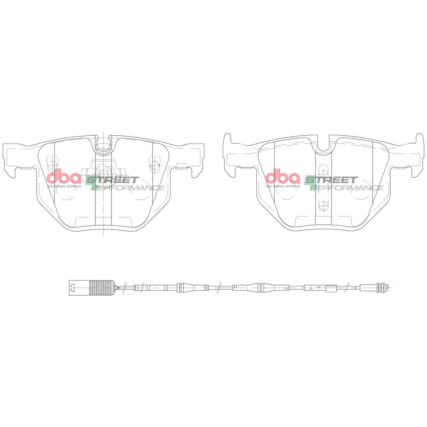 DBA DB1694SP High Performance Brake Pad Set