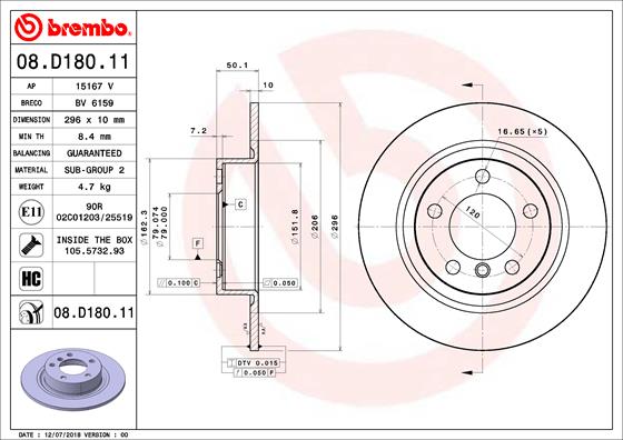 AUGER AUG56027 Disc Brake Caliper Repair Kit
