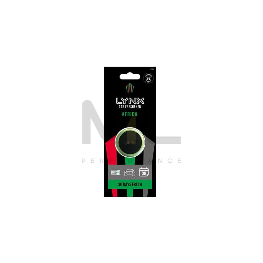 LYNX Mini Vent Clip Car Air Freshener - Africa