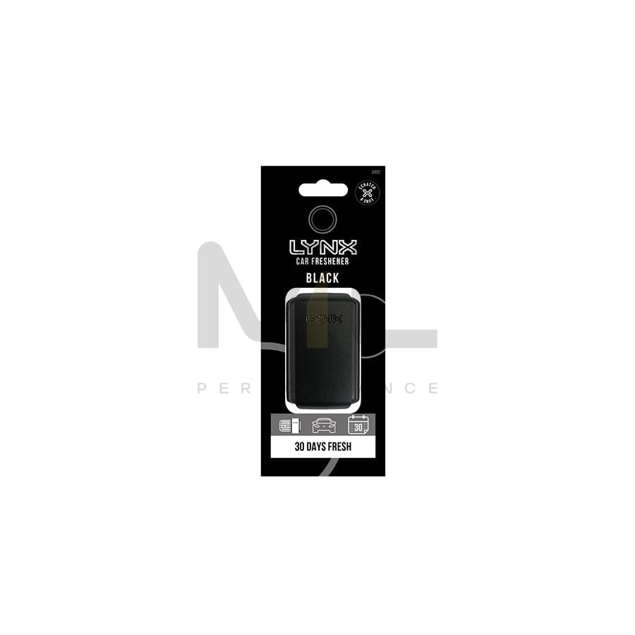 LYNX Vent Clip Car Air Freshener - Black