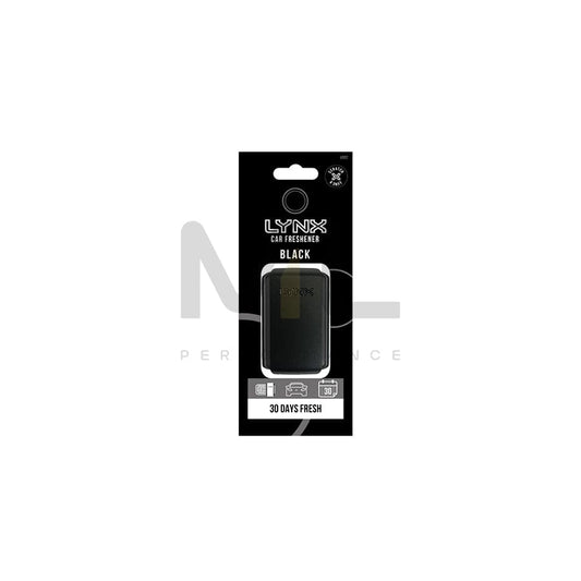 LYNX Vent Clip Car Air Freshener - Black