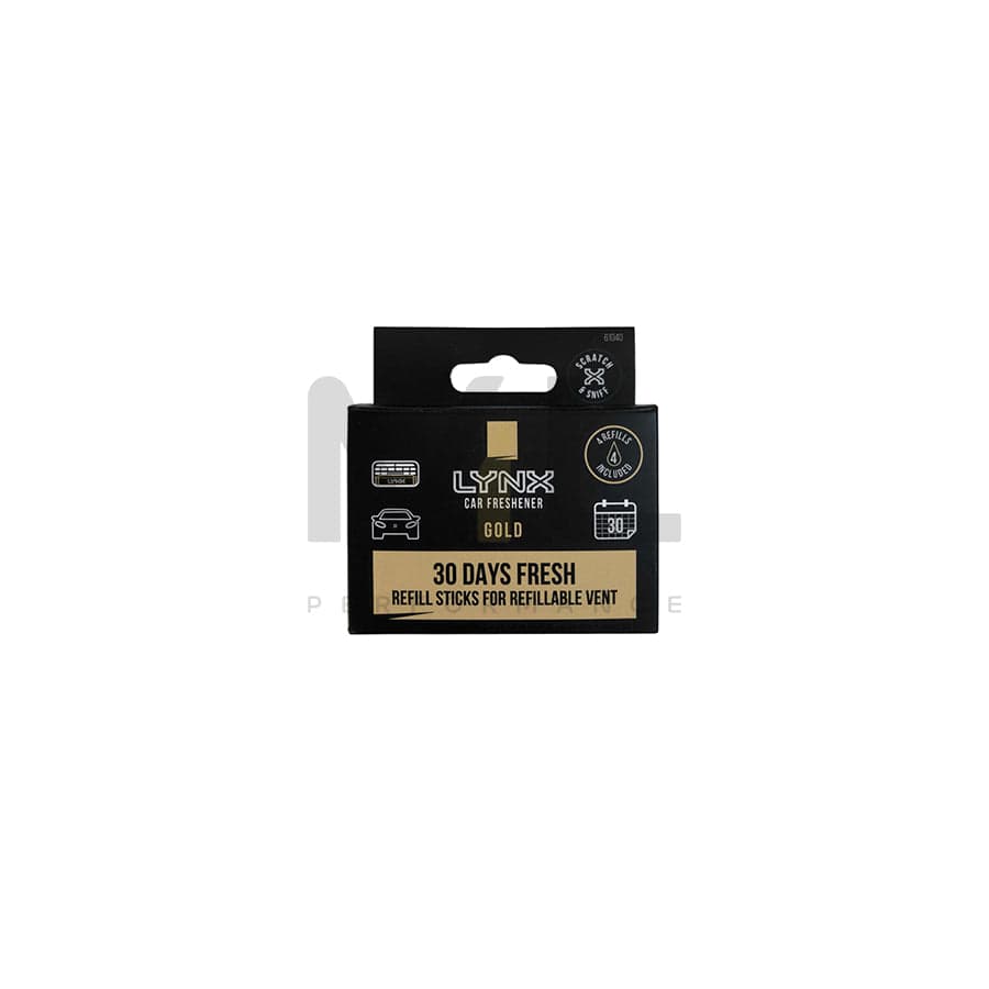 LYNX Car Air Freshener - Gold