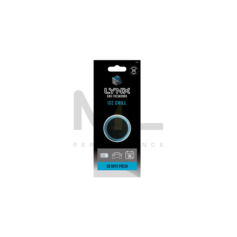 LYNX Mini Vent Clip Car Air Freshener - Ice Chill