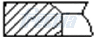FRECCIA FR10-201300 Piston Ring Kit