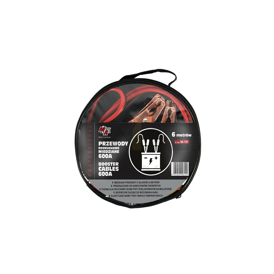MA PROFESSIONAL 94-101 Jump leads with overvoltage protection, 600A