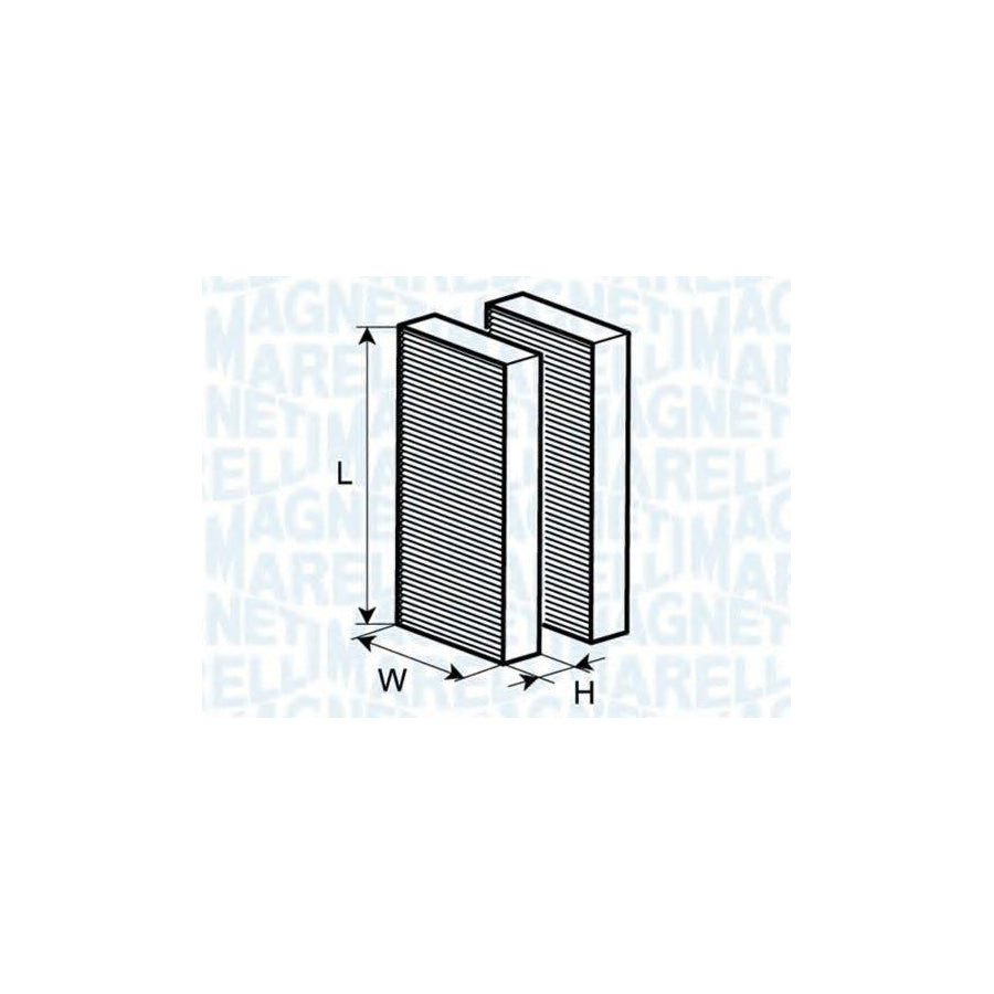 MAGNETI MARELLI 350203061330 Pollen Filter