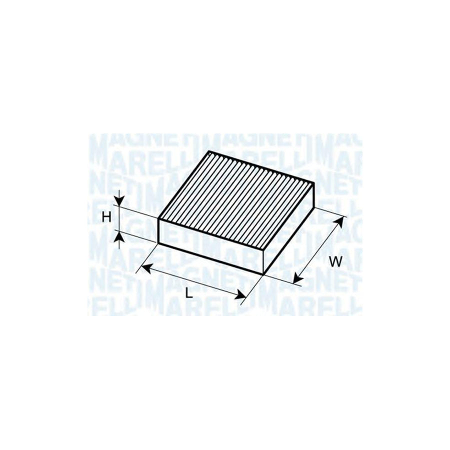 MAGNETI MARELLI 350203061930 Pollen Filter