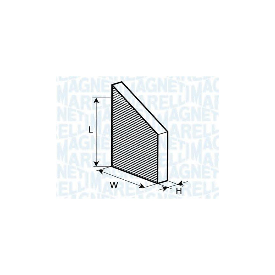 MAGNETI MARELLI 350203062100 Pollen Filter