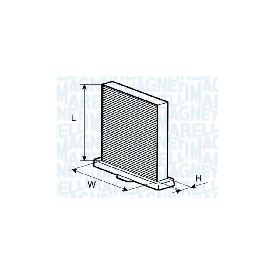 MAGNETI MARELLI 350203065090 Pollen Filter