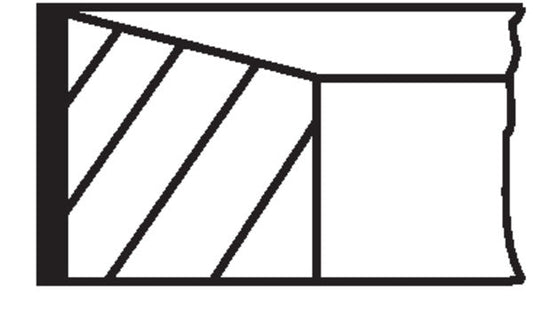 Mahle 021RS001150N1 - Piston Ring Kit
