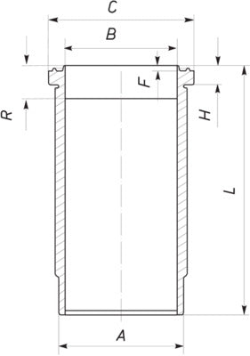Mahle 061WN0901 - Cylinder Liner