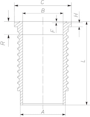 Mahle 061WN2101 - Cylinder Liner