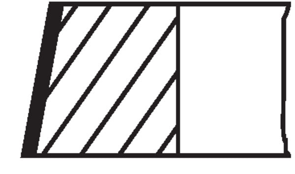 Mahle 081RS001170N2 - Piston Ring Kit