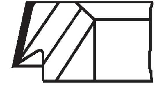 Mahle 14572N0 - Piston Ring Kit