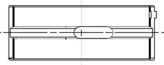 Mahle 213HL21652000 - Crankshaft Bearing
