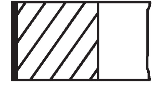 Mahle 23313N0 - Piston Ring Kit