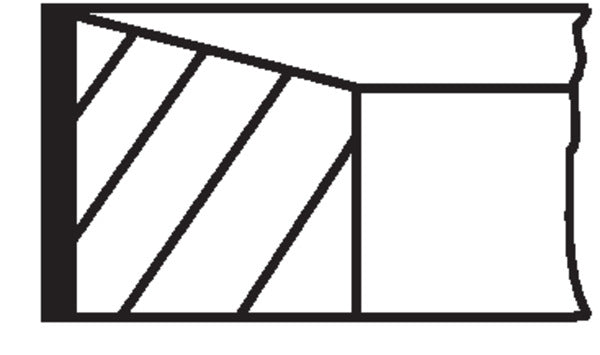 Mahle 607RS001180N1 - Piston Ring Kit